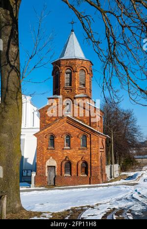 Église orthodoxe de Podgórze, Gmina Chełm, Chełm County, Lublin Voivodeship, dans l'est de la Pologne Banque D'Images