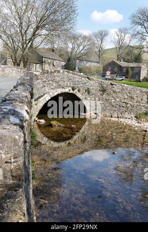 Malham Village, dans le North Yorkshire Banque D'Images