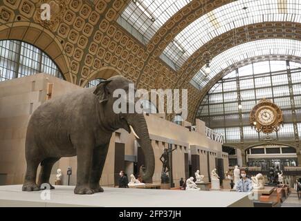 MUSÉE D'ORSAY, PARIS Banque D'Images