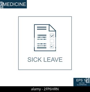 Résumé web icône, science médecine hôpital feuille- illustration vectorielle Illustration de Vecteur