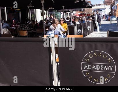 Gordon Ramsay Street Burger, Woking Banque D'Images