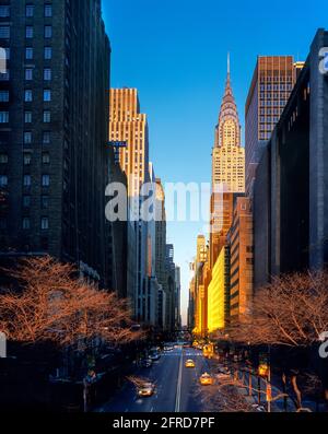 2005 HISTORIQUE QUARANTE-DEUXIÈME RUE MIDTOWN MANHATTAN NEW YORK ÉTATS-UNIS Banque D'Images