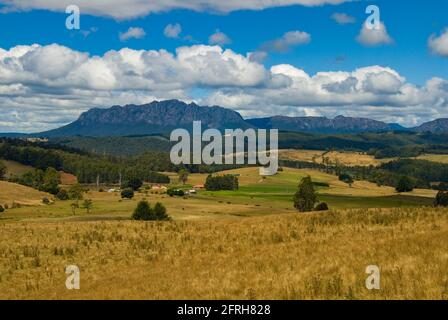 Mt Roland, Tasmanie, Australie Banque D'Images