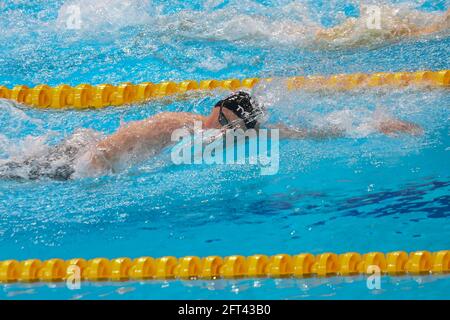 Thomas Dean de Grande-Bretagne 200 M Freestyle demi-finale lors des Championnats d'Europe LEN 2021, événement de natation le 20 mai 2021 à Duna Arena à Budapest, Hongrie - photo Laurent Lairys / ABACAPRESS.COM Banque D'Images