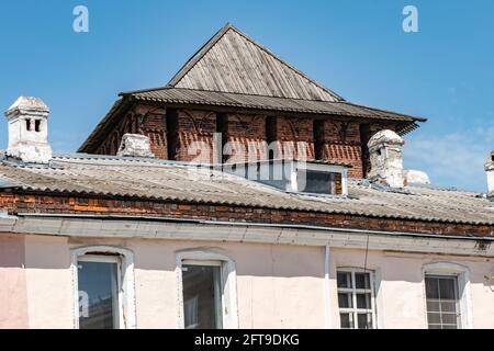 Tour de Pyatnitsky porte de l'élément de brique rouge Forteresse Kolomna Le Kremlin Banque D'Images