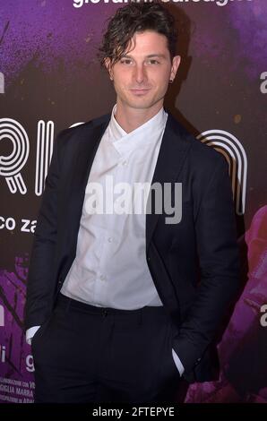 Rome, Italie. 20 mai 2021. L'acteur italien Daniele Rienzo assiste à la première du film Morrison. Rome (Italie), 20 mai 2021 crédit: dpa/Alamy Live News Banque D'Images