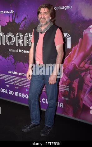 Rome, Italie. 20 mai 2021. L'acteur italien Giovanni Calcagno assiste à la première du film Morrison. Rome (Italie), 20 mai 2021 crédit: dpa/Alamy Live News Banque D'Images