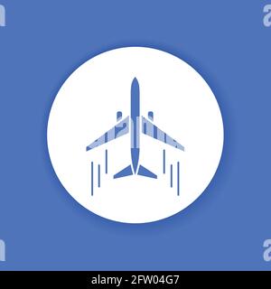 Les passagers sont assis sur les sièges de l'icône en forme de glyphe de couleur avion. Pictogramme pour page Web, application mobile, Promo. Élément de conception UI UX GUI. Illustration de Vecteur