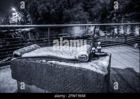 Worsley Delph et Nailmakers Basin, Bridgewater Canal, Worsley Banque D'Images