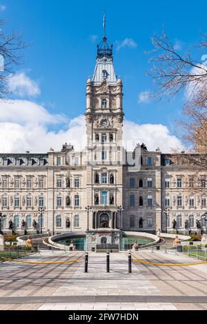 Édifice du Parlement du Québec à Québec Banque D'Images