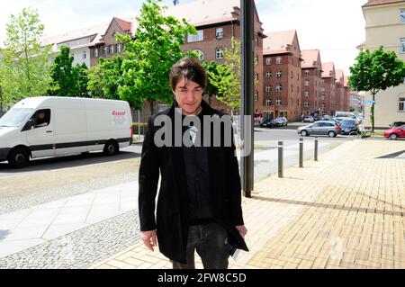 Matze Knop BEI der Ankunft zur TV-Aufzeichnung der Talkshow 'Riverboat' im Studio 3 der Media City Leipzig. Leipzig, 21.05.2021 Banque D'Images