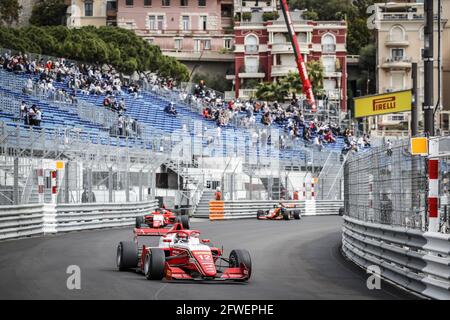 12 VIDALES David, Prema Powerteam, action lors du 3ème tour du Championnat régional d'Europe de Formule 2021 par Alpine à Monaco, du 21 au 23 mai 2021 - photo Florent Gooden / DPPI / LiveMedia Banque D'Images