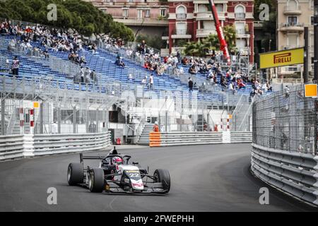 22 MALONEY Zane, R-ace GP, action lors du 3ème tour du Championnat régional d'Europe de Formule 2021 par Alpine à Monaco, du 21 au 23 mai 2021 - photo Florent Gooden / DPPI / LiveMedia Banque D'Images