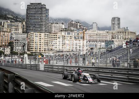 22 MALONEY Zane, R-ace GP, action lors du 3ème tour du Championnat régional d'Europe de Formule 2021 par Alpine à Monaco, du 21 au 23 mai 2021 - photo Florent Gooden / DPPI / LiveMedia Banque D'Images