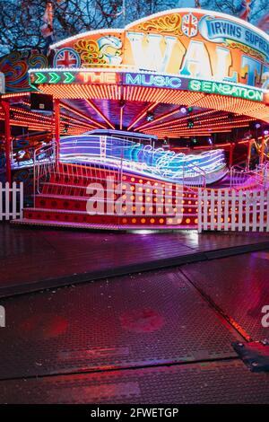 Winter Wonderland - Joyeux tour Banque D'Images
