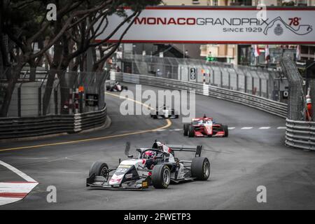 22 MALONEY Zane, R-ace GP, action lors du 3ème tour du Championnat régional d'Europe de Formule 2021 par Alpine à Monaco, du 21 au 23 mai 2021 - photo Florent Gooden / DPPI / LiveMedia Banque D'Images