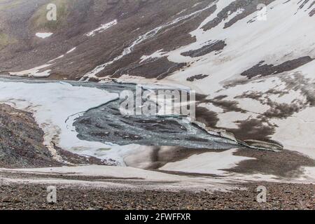 Différentes vues sur le col de Tanglangla Banque D'Images