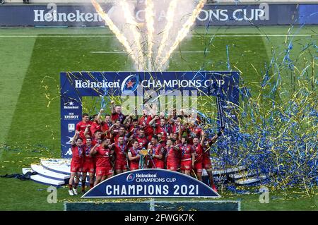 Londres, Angleterre, 22 mai 2021, Rugby Union, finale de la coupe des champions Heineken, la Rochelle v Toulouse, Twickenham, 2021, 22/05/2021 Credit:Paul Harding/Alamy Live News Banque D'Images