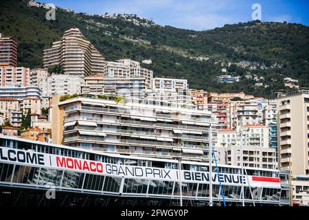 Lors du Championnat du monde de Formule 1 2021, Grand Prix de Monaco du 20 au 23 mai à Monaco - photo Antonin Vincent / DPPI Banque D'Images