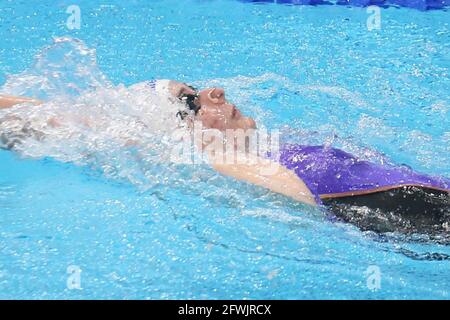 Lena Grabowski D Autriche Semi Final 200 M Backstroke Pendant Les Championnats D Europe Len 2021 Evenement De Natation Le 22 Mai 2021 A Duna Arena A Budapest Hongrie Photo Laurent Lairys