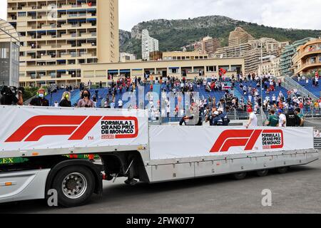 Monaco, Monte Carlo. 23 mai 2021. Parade des pilotes. 23.05.2021. Championnat du monde de Formule 1, Rd 5, Grand Prix de Monaco, Monte Carlo, Monaco, Jour de la course. Le crédit photo doit être lu : images XPB/Press Association. Crédit : XPB Images Ltd/Alamy Live News Banque D'Images