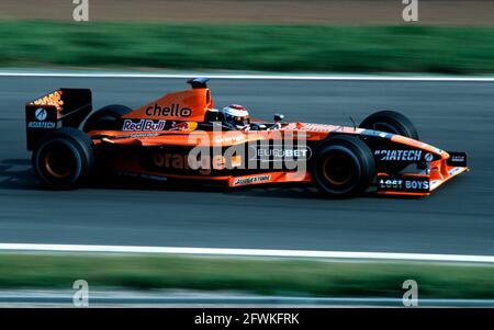 Jos VERSTAPPEN, Arrows pendant les sessions d'essais de Formule 1 sur le circuit de Catalunya à Montmelo près de Barcelone, Espagne en mars 2001 Banque D'Images