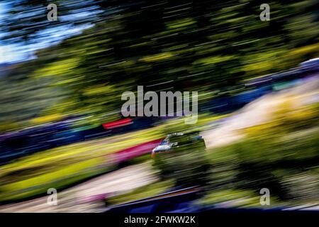 30 Oliver SOLBERG (SWE), Aaron JOHNSTON (IRL), HYUNDAI MOTORSPORT N HYUNDAI i20, RC2 Motor2, action pendant le Rally de Portugal 2021, 4e tour de la FIA WRC 2021, FIA World Rally Championship, du 20 au 23 mai 2021 à Matosinhos, Portugal - photo Paulo Maria / DPPI / LiveMedia Banque D'Images