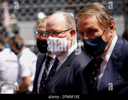 Monaco, Monaco. 23 mai 2021. S.A.S. le Prince Albert II de Monaco, portrait lors du Championnat du monde de Formule 1 2021, Grand Prix de Monaco du 20 au 23 mai à Monaco - photo DPPI Banque D'Images