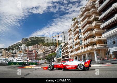 01 ARON Paul, Prema Powerteam, action lors de la 3ème manche du Championnat régional d'Europe de Formule 2021 par Alpine à Monaco, du 21 au 23 mai 2021 - photo Antonin Vincent / DPPI Banque D'Images