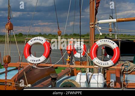 L'estuaire de Blackwater à Maldon, Essex, Angleterre Royaume-Uni Banque D'Images