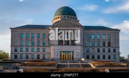 Bâtiment de la section judiciaire de l'Iowa à des Moines, Iowa Banque D'Images