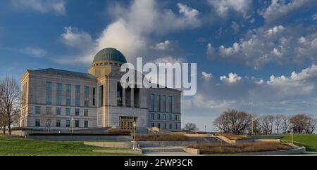 Bâtiment de la section judiciaire de l'Iowa à des Moines, Iowa Banque D'Images