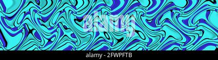 Arrière-plan multicolore lumineux. Motif ondulé violet bleu. Banque D'Images