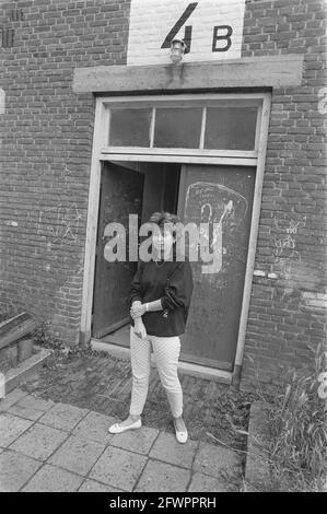 Camp de Molucan Lunetten à Vught, ancien camp de concentration Vught, dernier camp de casernes South Molucans, 16 juillet 1984, camps de concentration, pays-Bas, agence de presse du xxe siècle photo, nouvelles à retenir, documentaire, photographie historique 1945-1990, histoires visuelles, L'histoire humaine du XXe siècle, immortaliser des moments dans le temps Banque D'Images