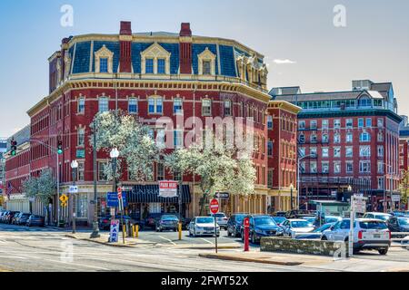 Owen Building / 101, rue Dyer Banque D'Images