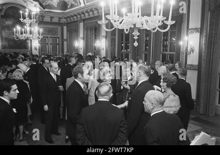 Réception du nouvel an LUNs ministre à Treveszaal la Haye aperçu, 2 janvier 1969, Réceptions du nouvel an, ministres, Aperçus, pays-Bas, Agence de presse du XXe siècle photo, nouvelles à retenir, documentaire, photographie historique 1945-1990, histoires visuelles, L'histoire humaine du XXe siècle, immortaliser des moments dans le temps Banque D'Images