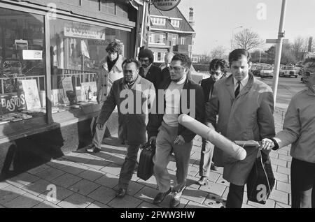 Procès contre les Moluques du Sud qui ont occupé la résidence de l'ambassadeur indonésien à la Haye, 19 janvier 1971, pays-Bas, agence de presse du XXe siècle photo, nouvelles à retenir, documentaire, photographie historique 1945-1990, histoires visuelles, L'histoire humaine du XXe siècle, immortaliser des moments dans le temps Banque D'Images