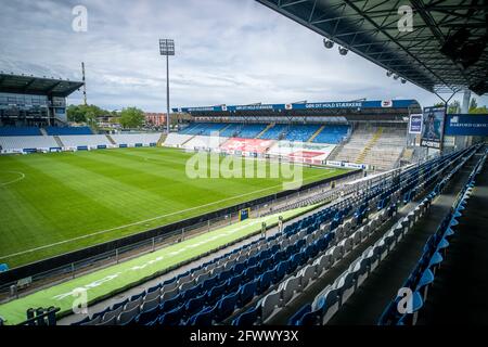 Odense, Danemark. 24 mai 2021. Nature Energy Park est prêt pour le match 3F Superliga entre Odense Boldklub et AC Horsens à Odense. (Crédit photo : Gonzales photo/Alamy Live News Banque D'Images