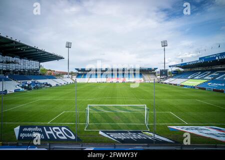 Odense, Danemark. 24 mai 2021. Nature Energy Park est prêt pour le match 3F Superliga entre Odense Boldklub et AC Horsens à Odense. (Crédit photo : Gonzales photo/Alamy Live News Banque D'Images