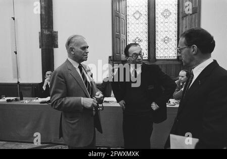 Conseil de l’Europe tenu à la Haye 6e audition publique sur le thème de l’innovation, de la concurrence et de la prise de décisions politiques, 24 mars 1981, hearin Banque D'Images