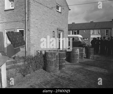 Recherche radioactive de la cheminée / affecté, 14 février 1958, RECHERCHE, pays-Bas, Agence de presse du XXe siècle photo, nouvelles à retenir, dofumée Banque D'Images