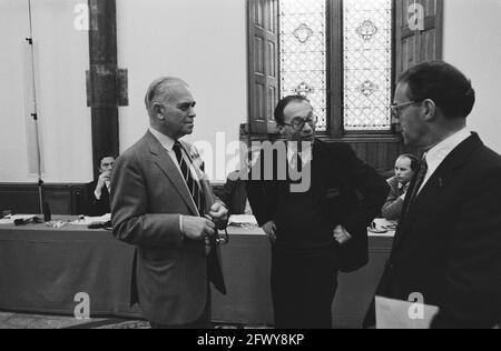 Conseil de l’Europe tenu à la Haye 6e audition publique sur le thème de l’innovation, de la concurrence et de la prise de décisions politiques, 24 mars 1981, hearin Banque D'Images