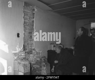 Analyse radioactive de la cheminée, 14 février 1958, RECHERCHE, cheminées, Pays-Bas, Agence de presse du XXe siècle photo, nouvelles à retenir, dofumée Banque D'Images