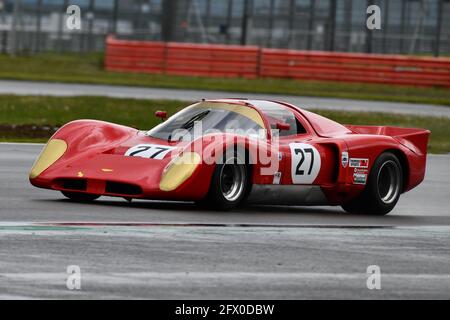 John Sheldon, Chevron B16, Thundersports, Historic Sports car Club, HSCC, International Trophy Meeting, circuit Silverstone Grand Prix, Northamptonshi Banque D'Images