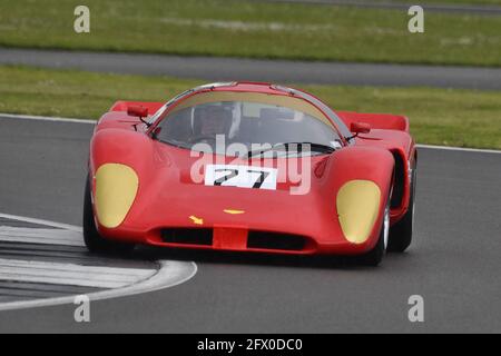 John Sheldon, Chevron B16, Thundersports, Historic Sports car Club, HSCC, International Trophy Meeting, circuit Silverstone Grand Prix, Northamptonshi Banque D'Images