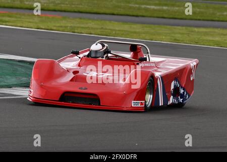 Will Schryver, Royale RP37, Thundersports, Club de voitures de sport historique, HSCC, International Trophy Meeting, circuit du Grand Prix de Silverstone, Northamptonsh Banque D'Images