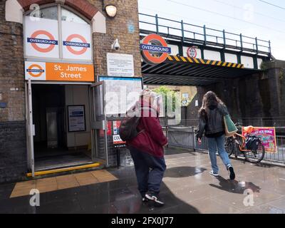 St James Street Walthamstow , Londres Banque D'Images