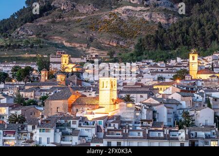 Cazorla, commune située dans la province de Jaen, en Andalousie, Espagne. Il est situé dans la région de la Sierra de Cazorla, étant son plus impor Banque D'Images