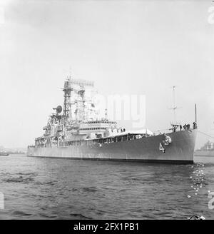 Kruiser Little Rock à Amsterdam (flotte phare de l'Atlantique américain), 23 septembre 1965, VLOTEN, croiseurs, Flagelships, pays-Bas, agence de presse du XXe siècle photo, news to remember, documentaire, photographie historique 1945-1990, histoires visuelles, L'histoire humaine du XXe siècle, immortaliser des moments dans le temps Banque D'Images