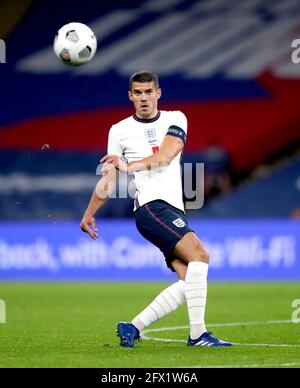 Photo du dossier datée du 08-10-2020 de l'Angleterre Conor Coady. Date de publication : le mardi 25 mai 2021. Banque D'Images